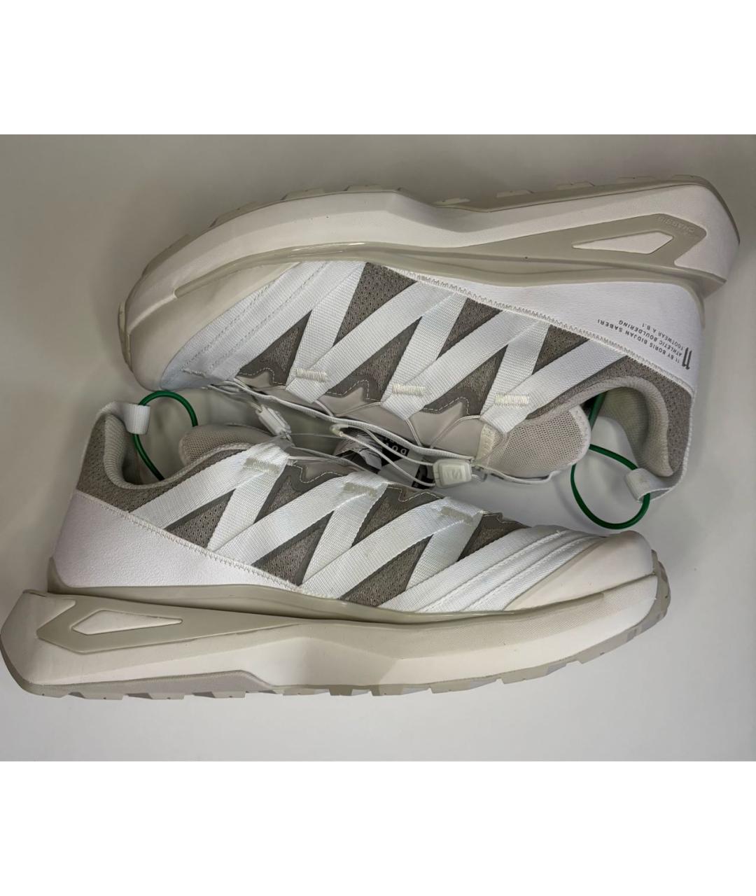 11 BY BORIS BIDJAN SABERI Белые низкие кроссовки / кеды, фото 3