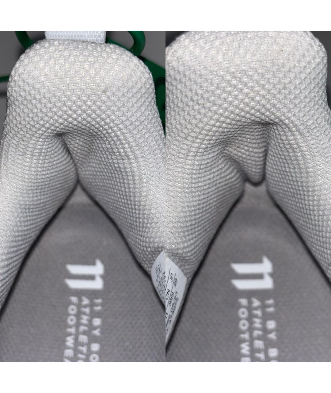 11 BY BORIS BIDJAN SABERI Белые низкие кроссовки / кеды, фото 7