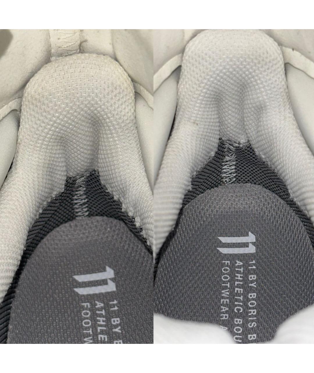 11 BY BORIS BIDJAN SABERI Белые высокие кроссовки / кеды, фото 7