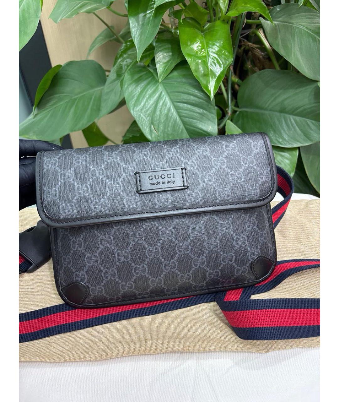 GUCCI Черная сумка на плечо, фото 2