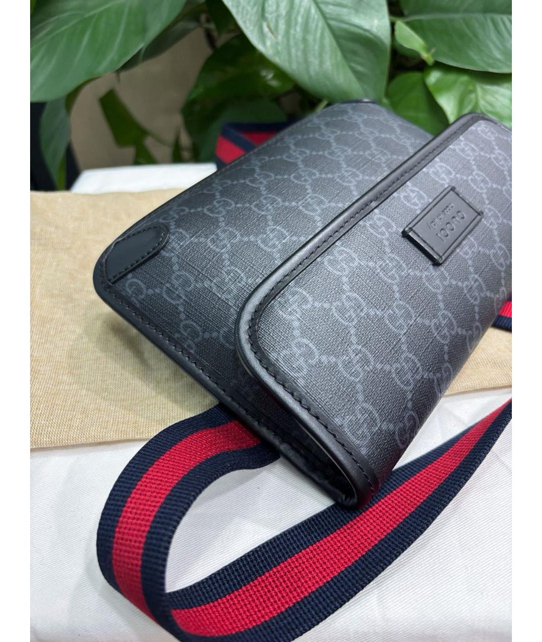 GUCCI Черная сумка на плечо, фото 4