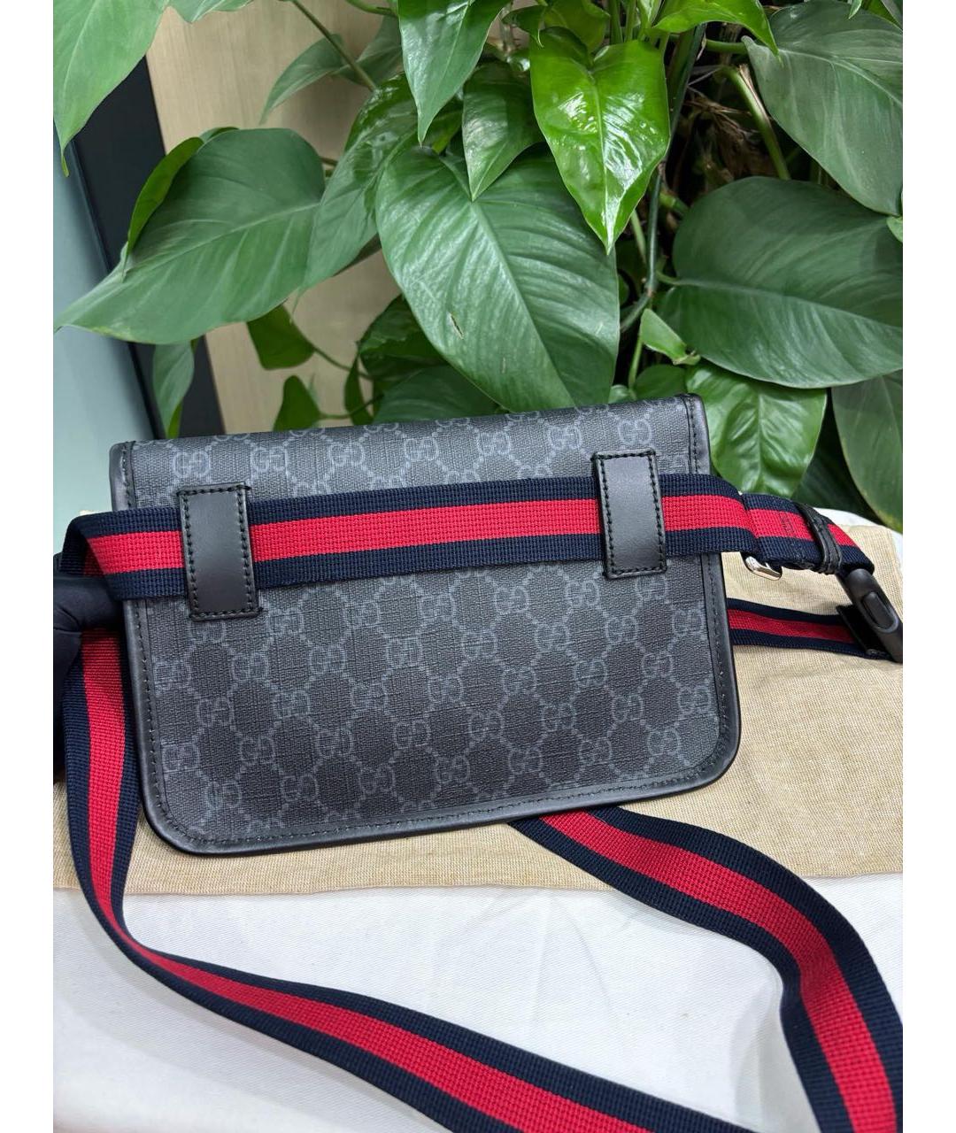 GUCCI Черная сумка на плечо, фото 3