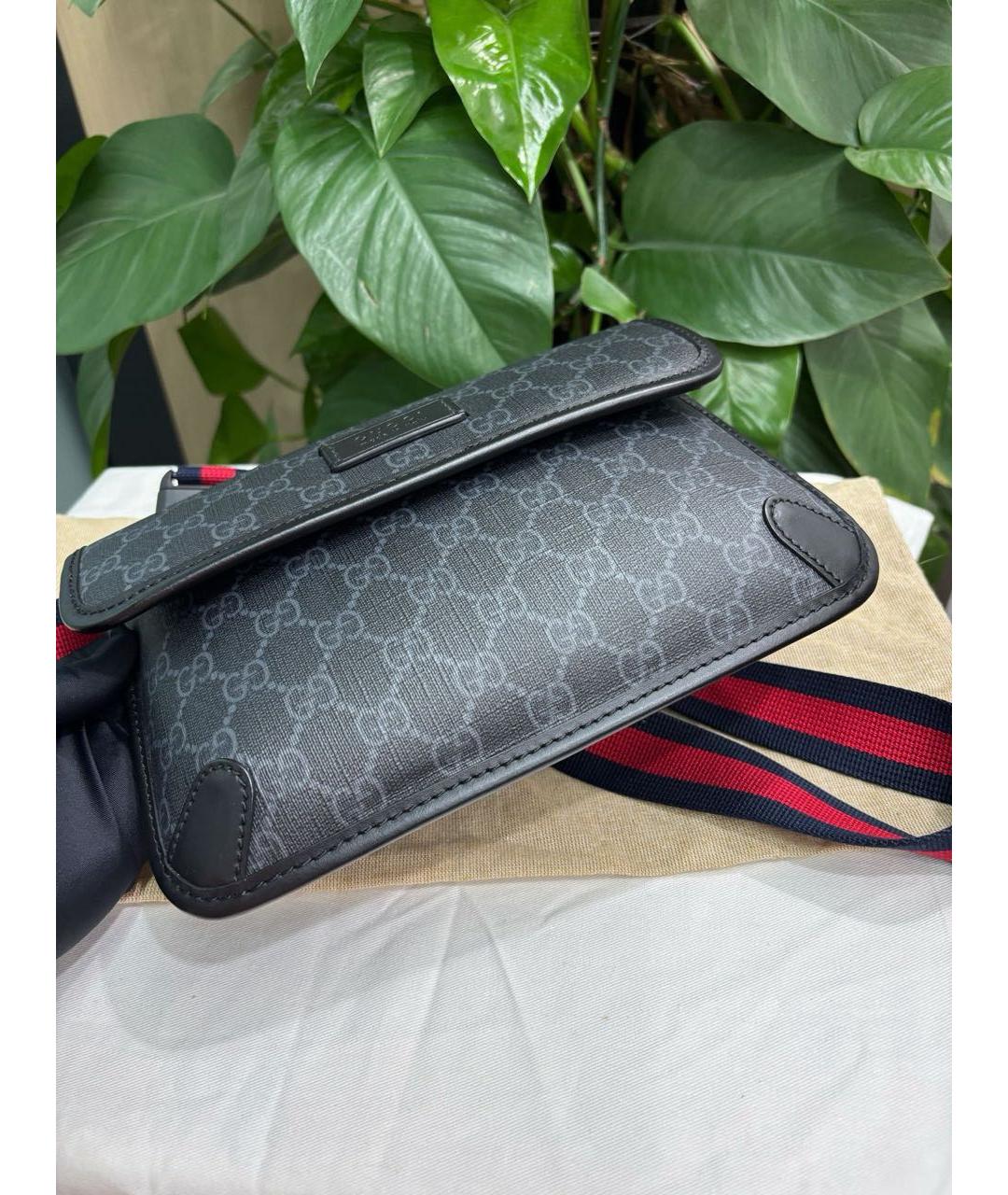 GUCCI Черная сумка на плечо, фото 5