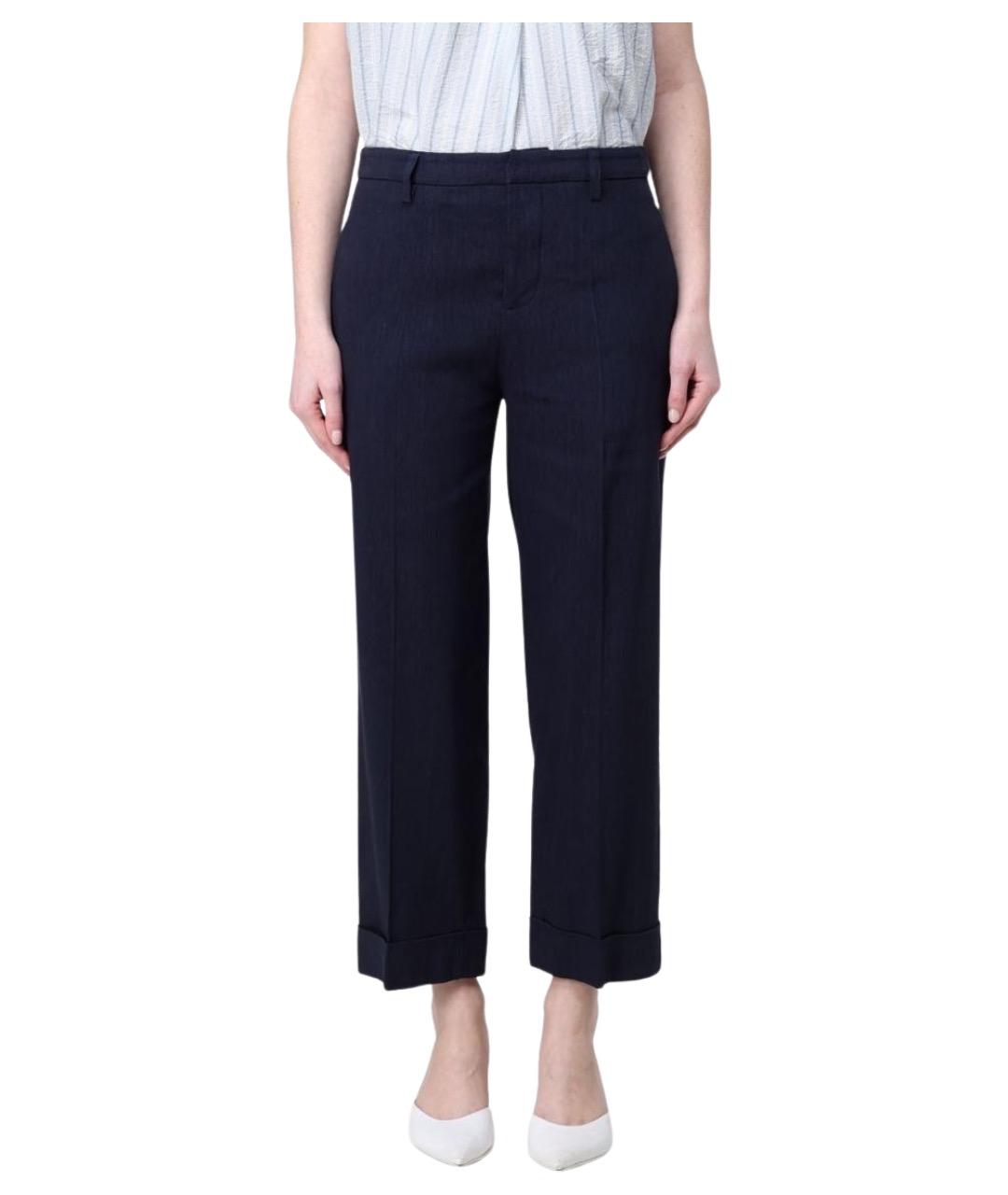 TELA Синие прямые брюки, фото 1