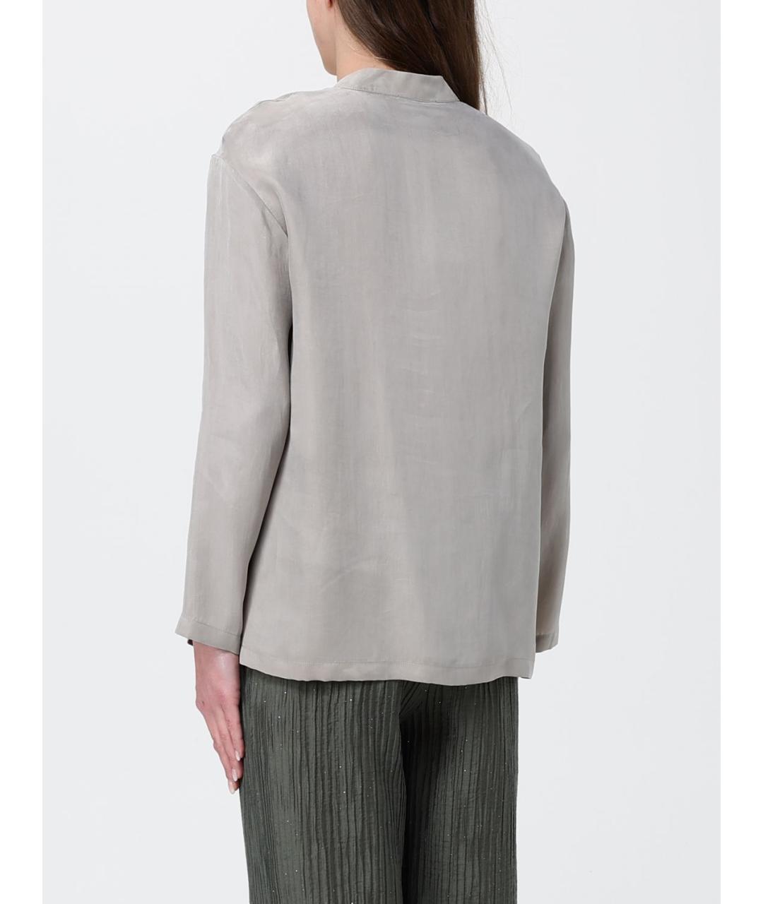 EMPORIO ARMANI Серый жакет/пиджак, фото 3