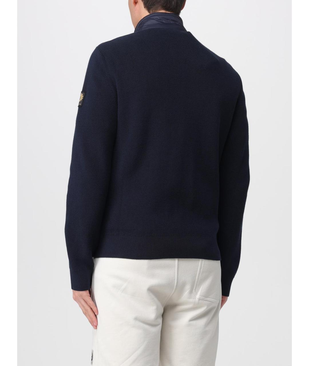 BELSTAFF Темно-синяя полиамидовая куртка, фото 2