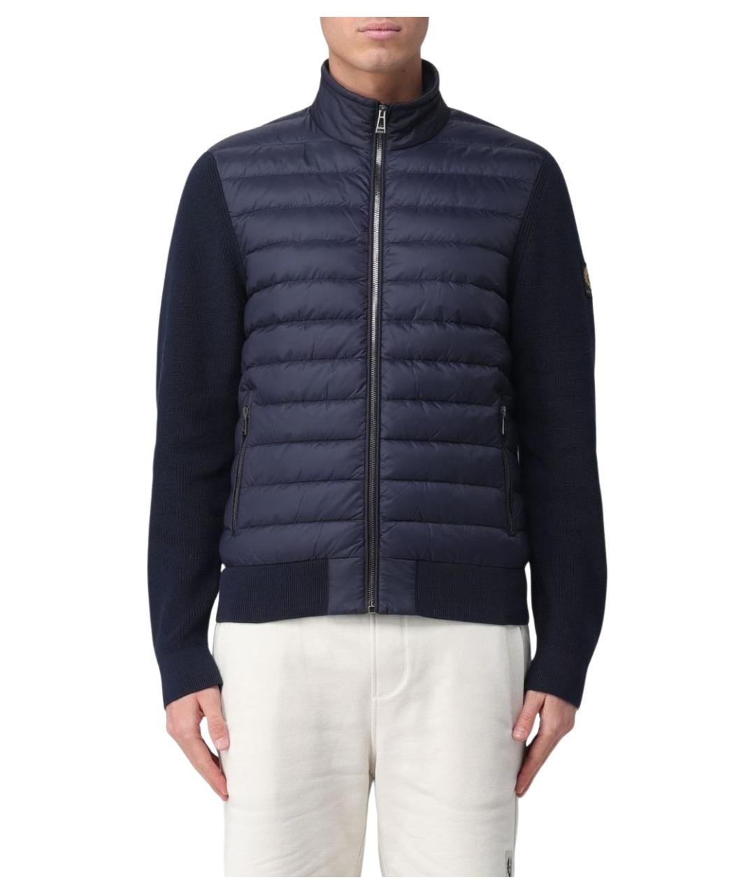 BELSTAFF Темно-синяя полиамидовая куртка, фото 1