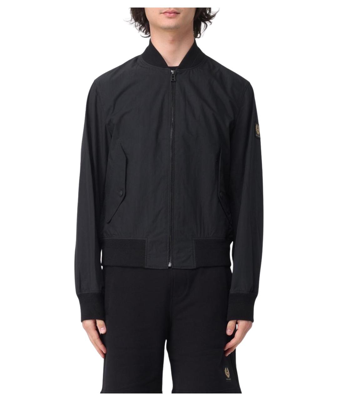 BELSTAFF Черная хлопковая куртка, фото 4