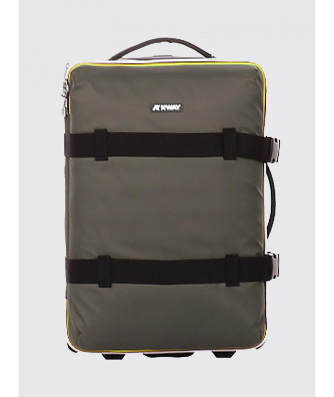 K-WAY Зеленый чемодан, фото 4