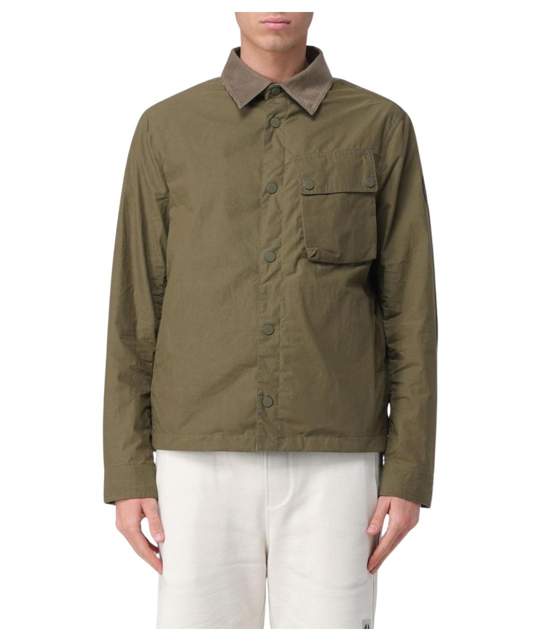 BELSTAFF Хаки хлопковая куртка, фото 1