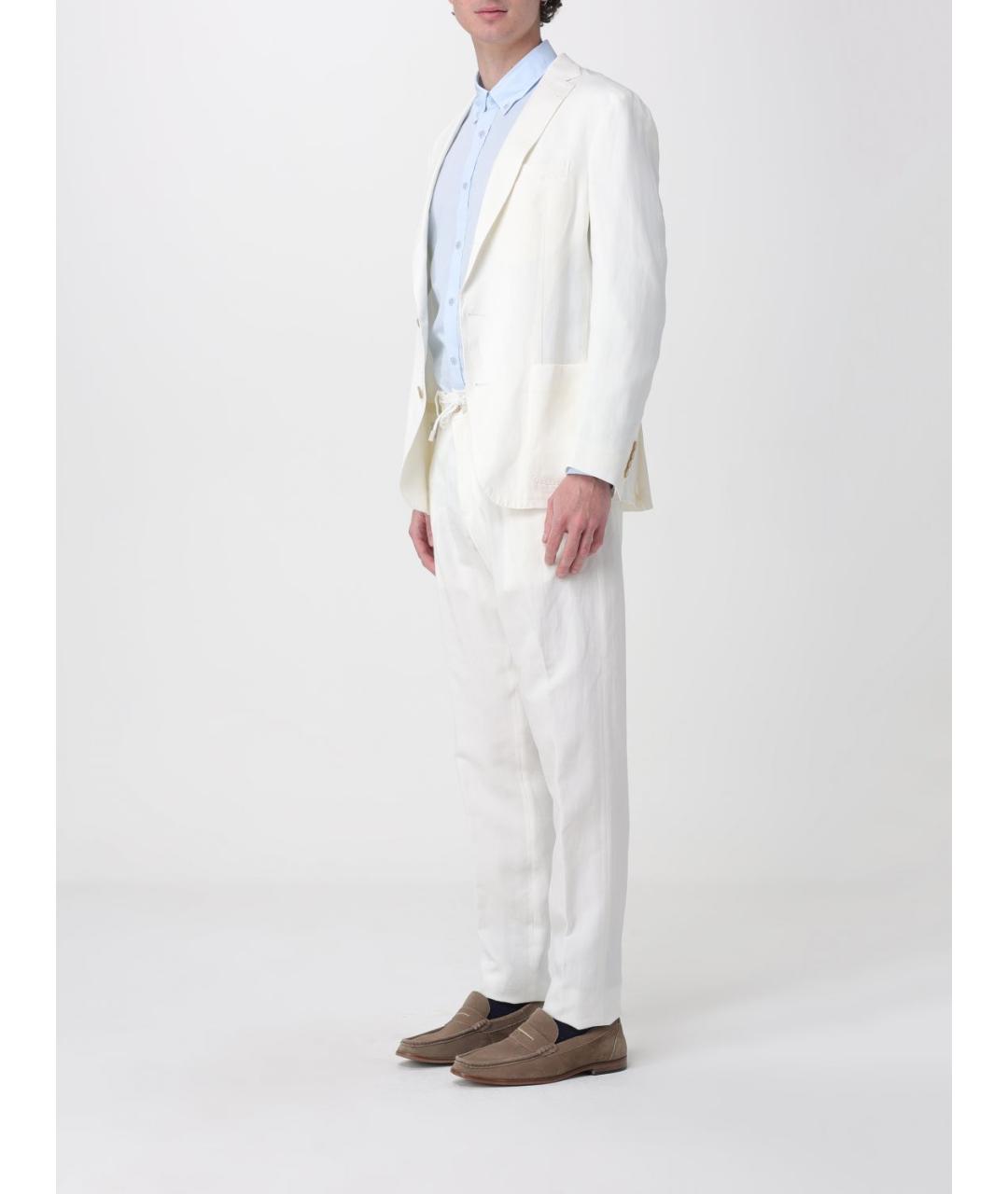 ELEVENTY Белый классический костюм, фото 4