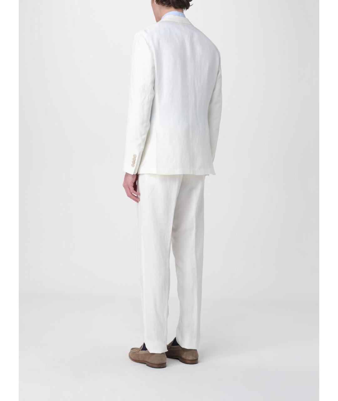 ELEVENTY Белый классический костюм, фото 3