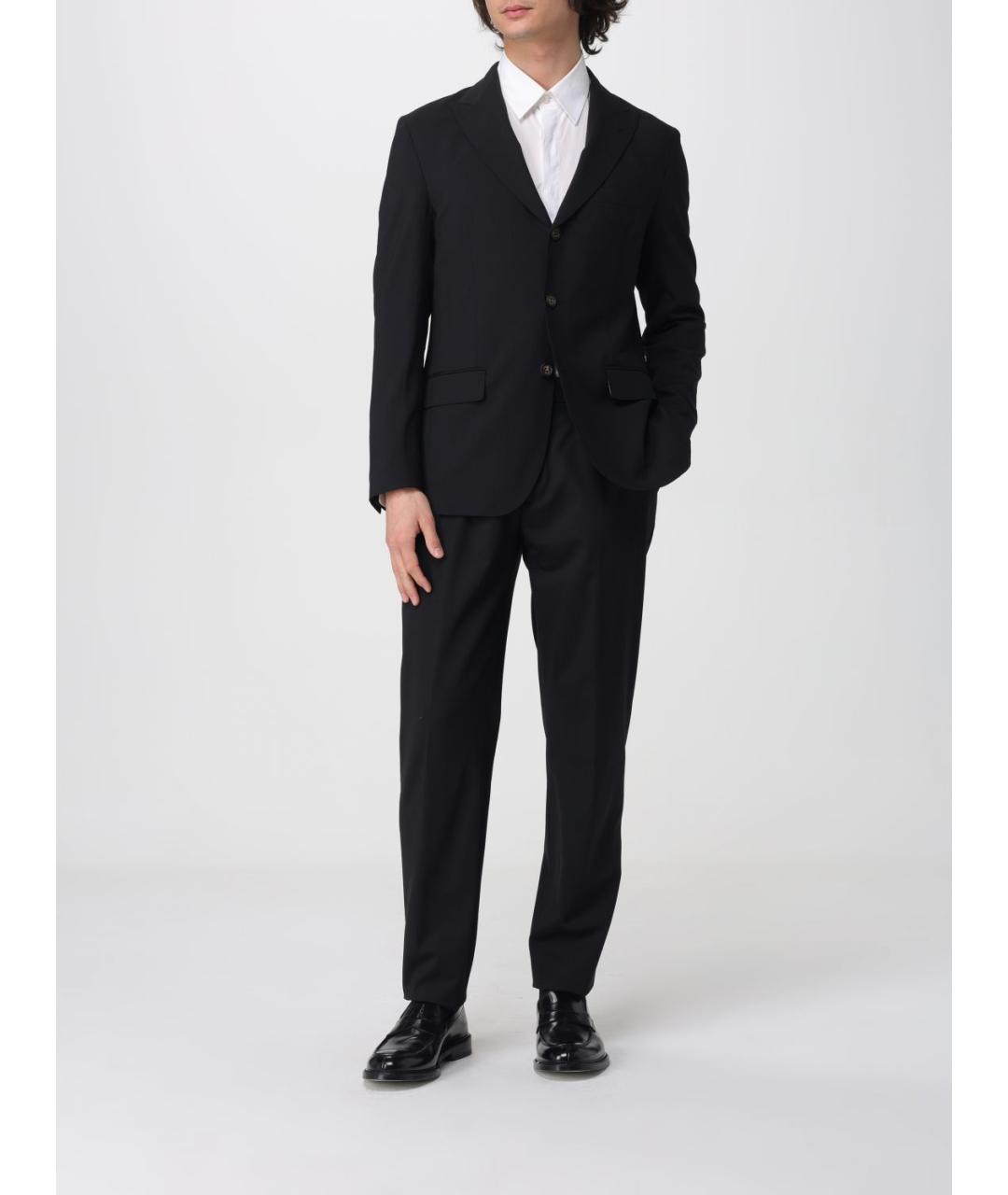 ELEVENTY Черный классический костюм, фото 2