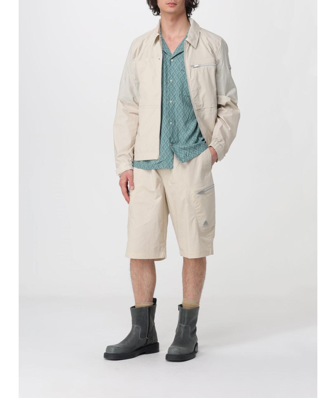 MOOSE KNUCKLES Бежевая полиамидовая куртка, фото 2