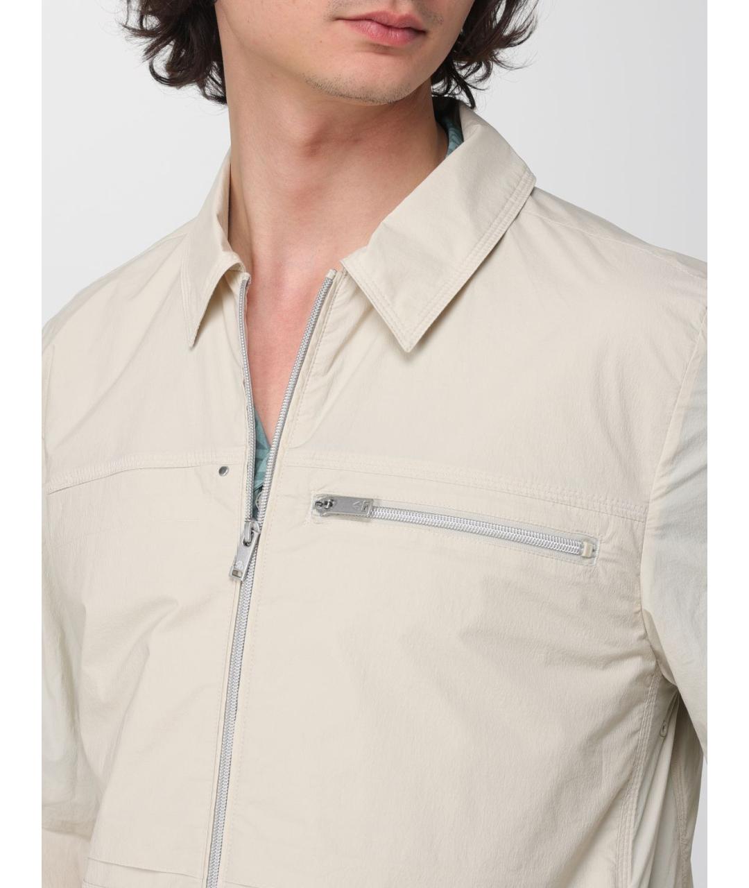 MOOSE KNUCKLES Бежевая полиамидовая куртка, фото 5