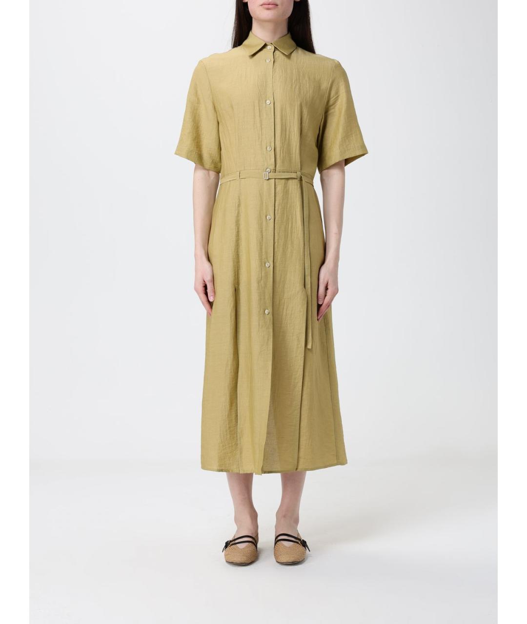 TELA Зеленые повседневное платье, фото 4