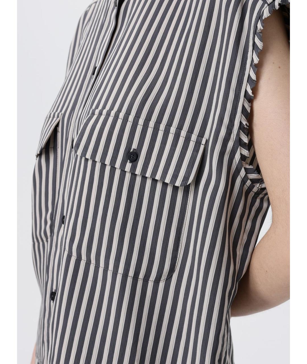 TELA Черная рубашка, фото 4