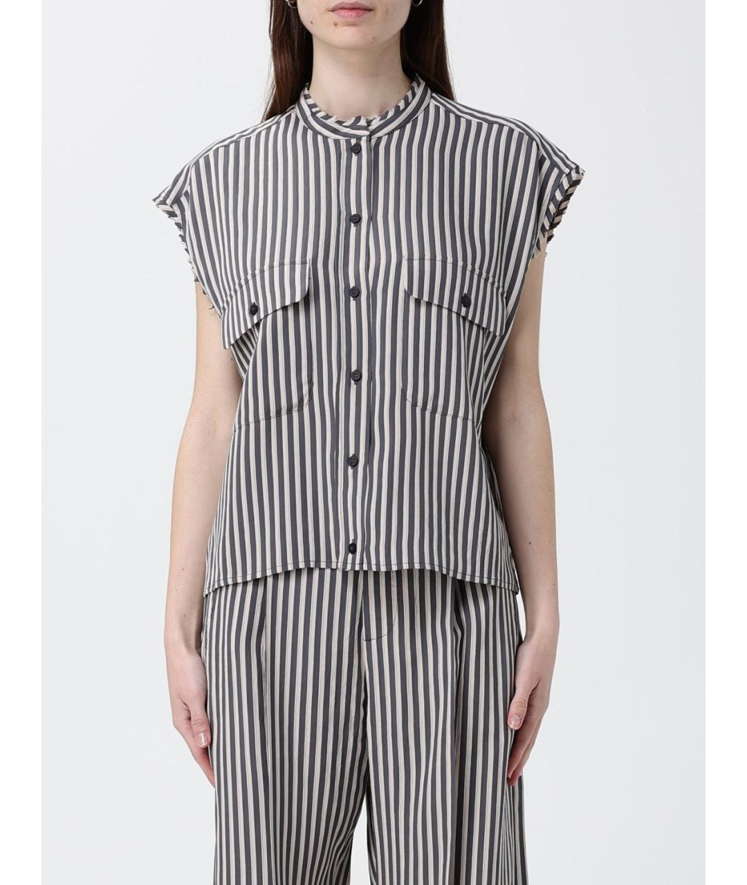 TELA Черная рубашка, фото 5