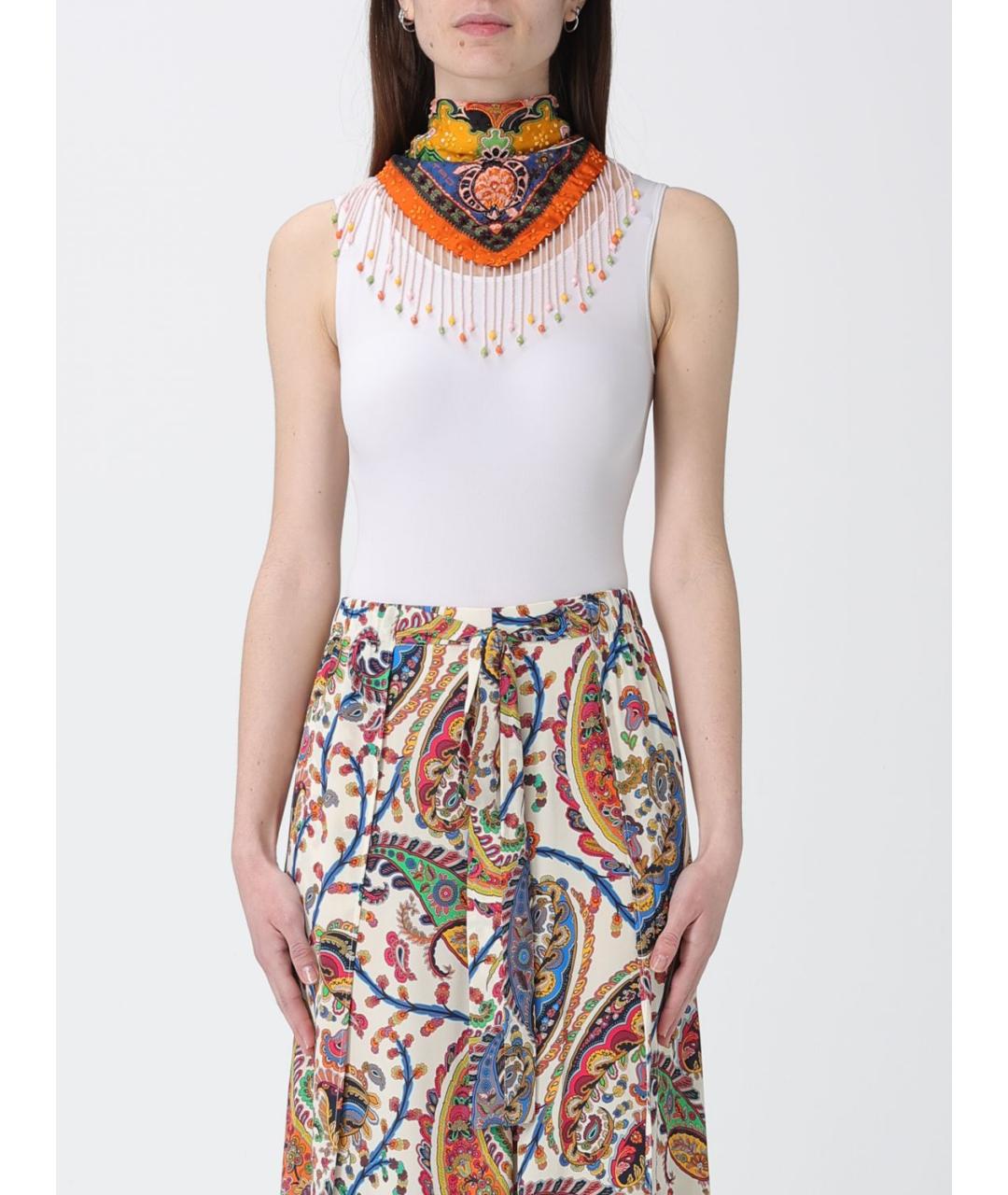 ETRO Мульти шелковый платок, фото 2