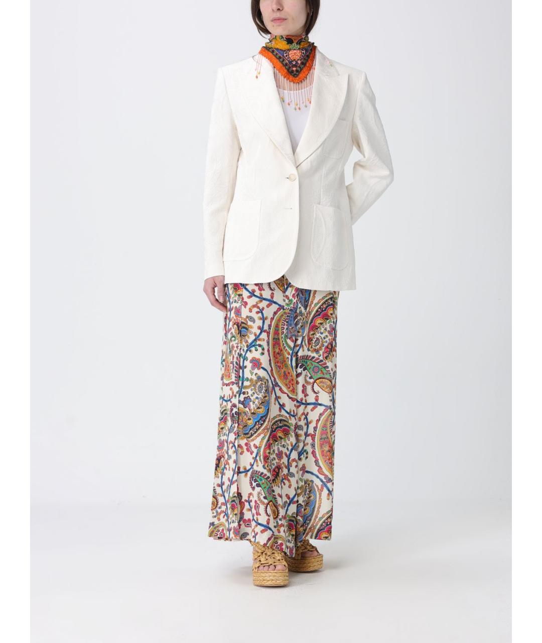 ETRO Мульти шелковый платок, фото 4