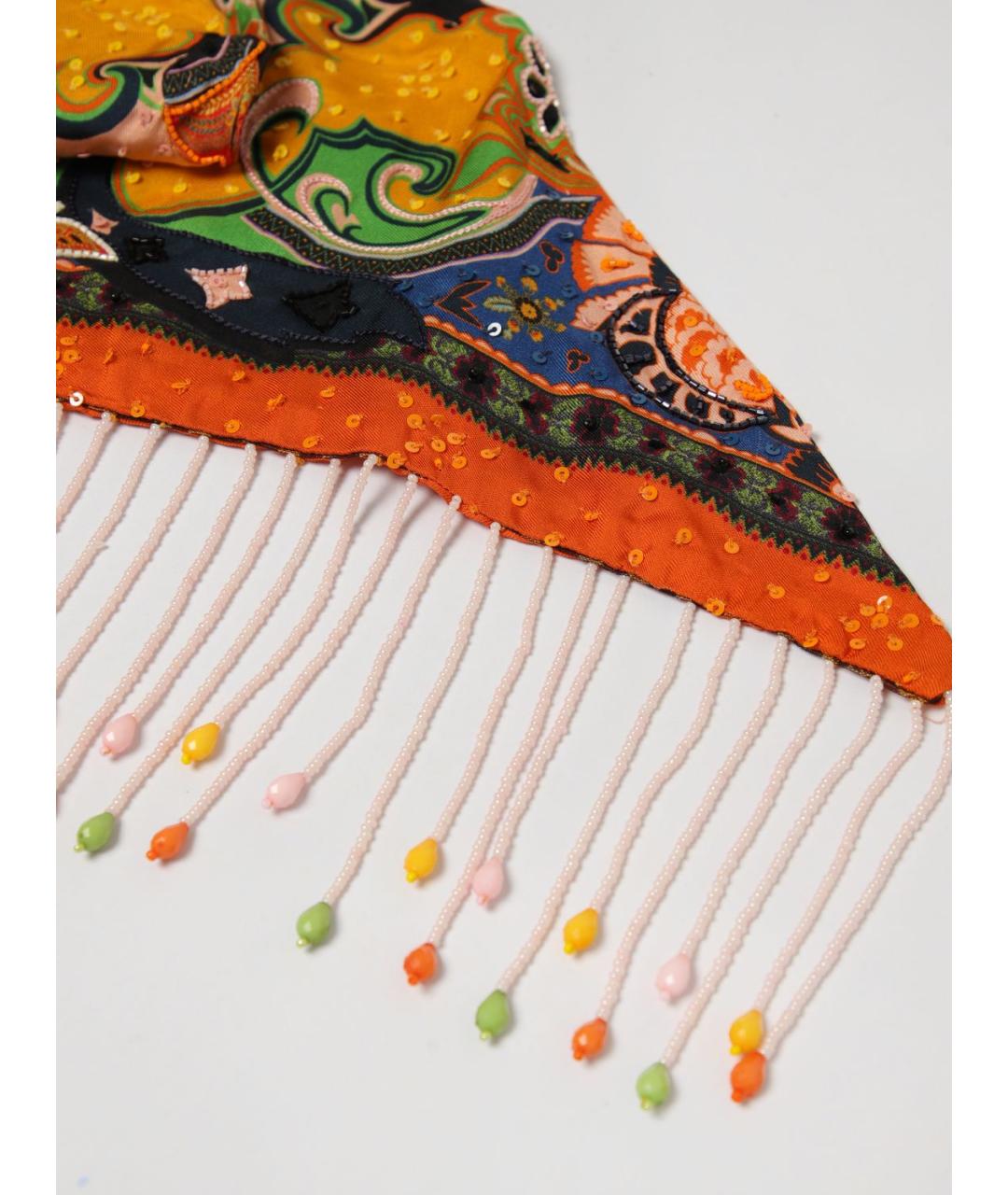 ETRO Мульти шелковый платок, фото 3