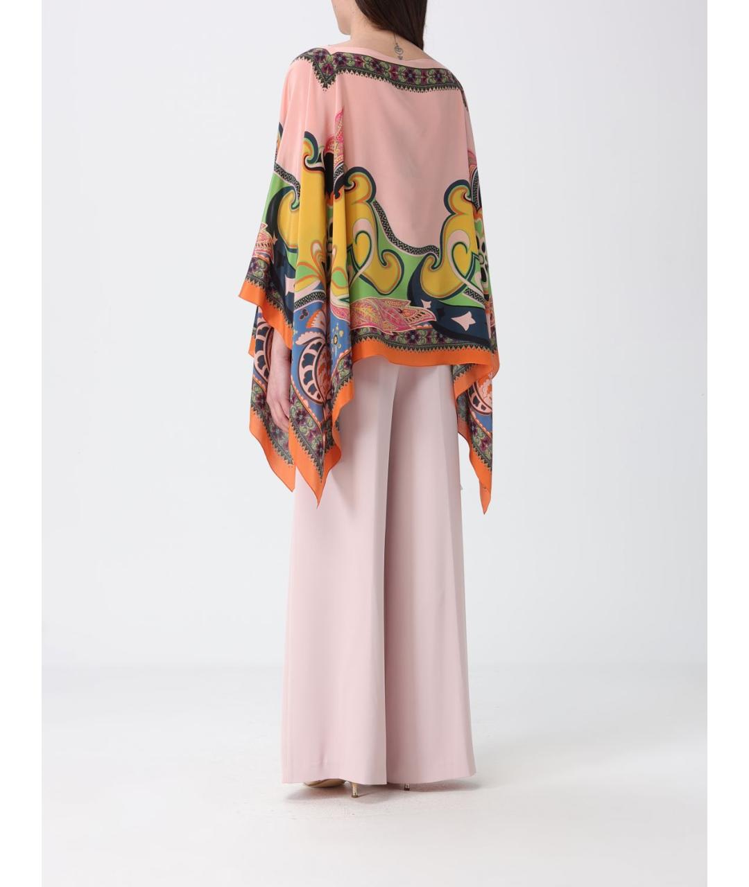 ETRO Мульти шелковая блузы, фото 3