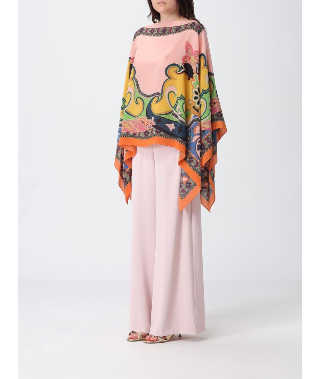 ETRO Мульти шелковая блузы, фото 4