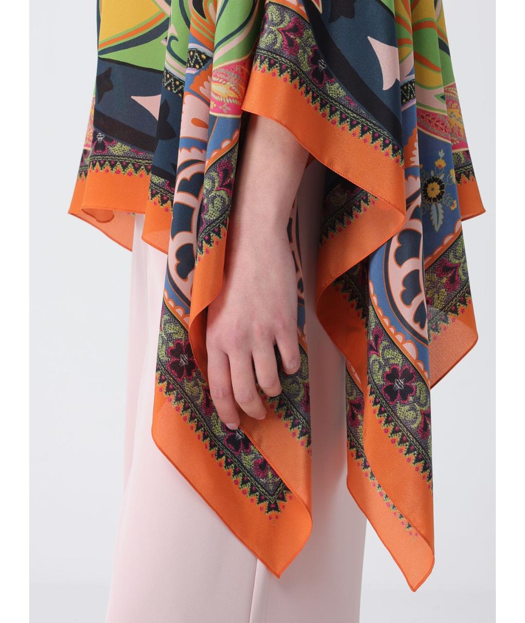 ETRO Мульти шелковая блузы, фото 5