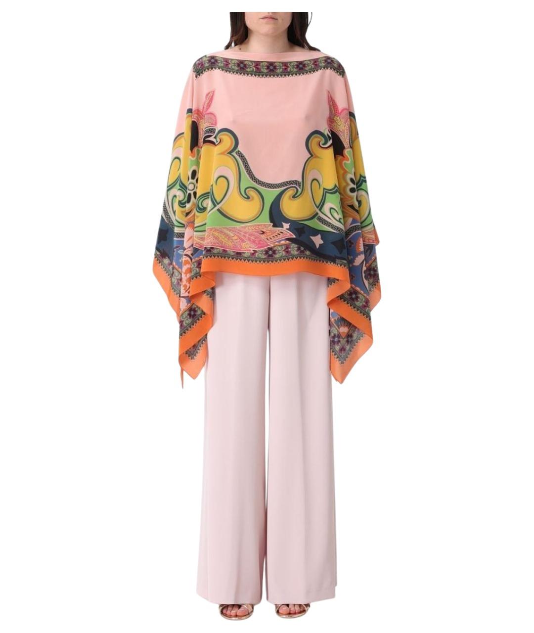 ETRO Мульти шелковая блузы, фото 1