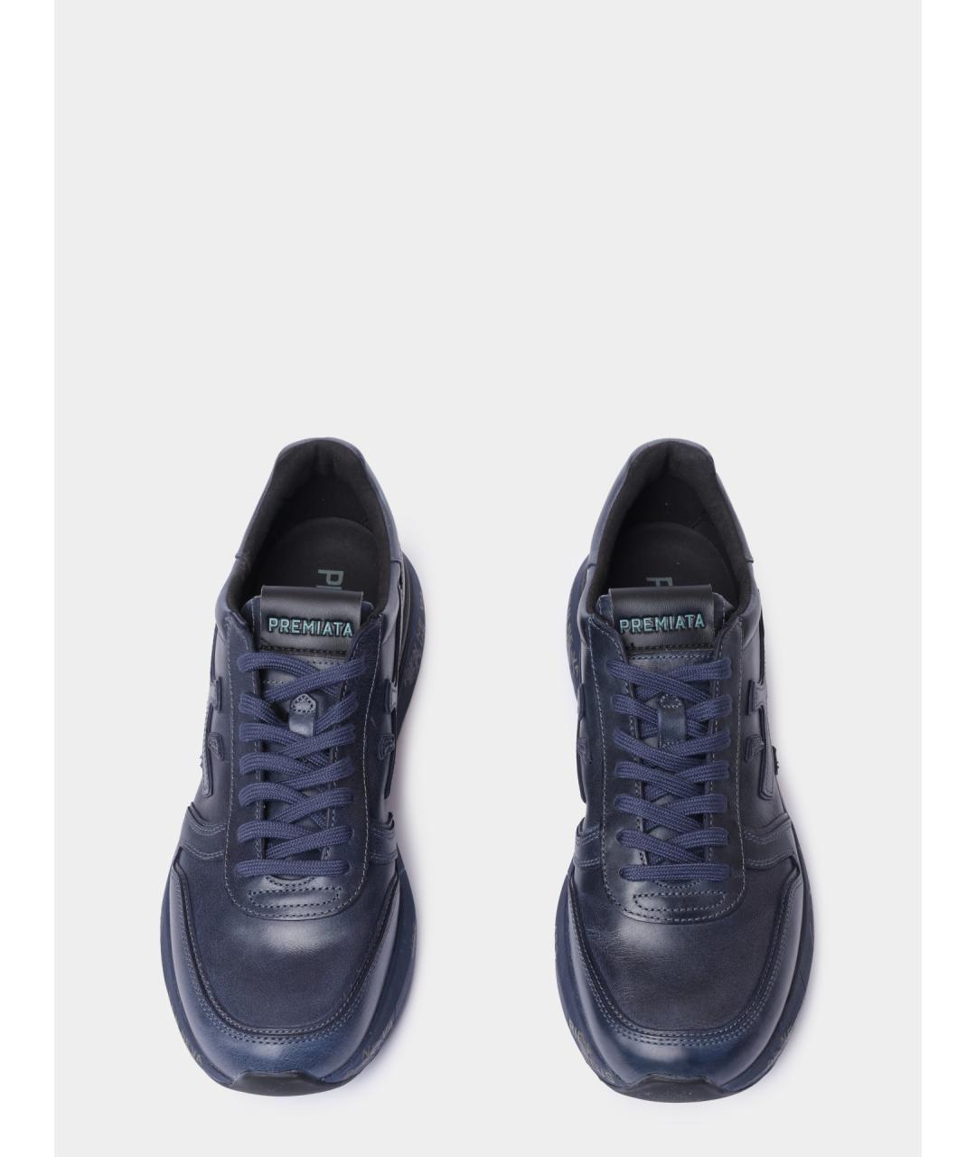 PREMIATA Кожаные низкие кроссовки / кеды, фото 3
