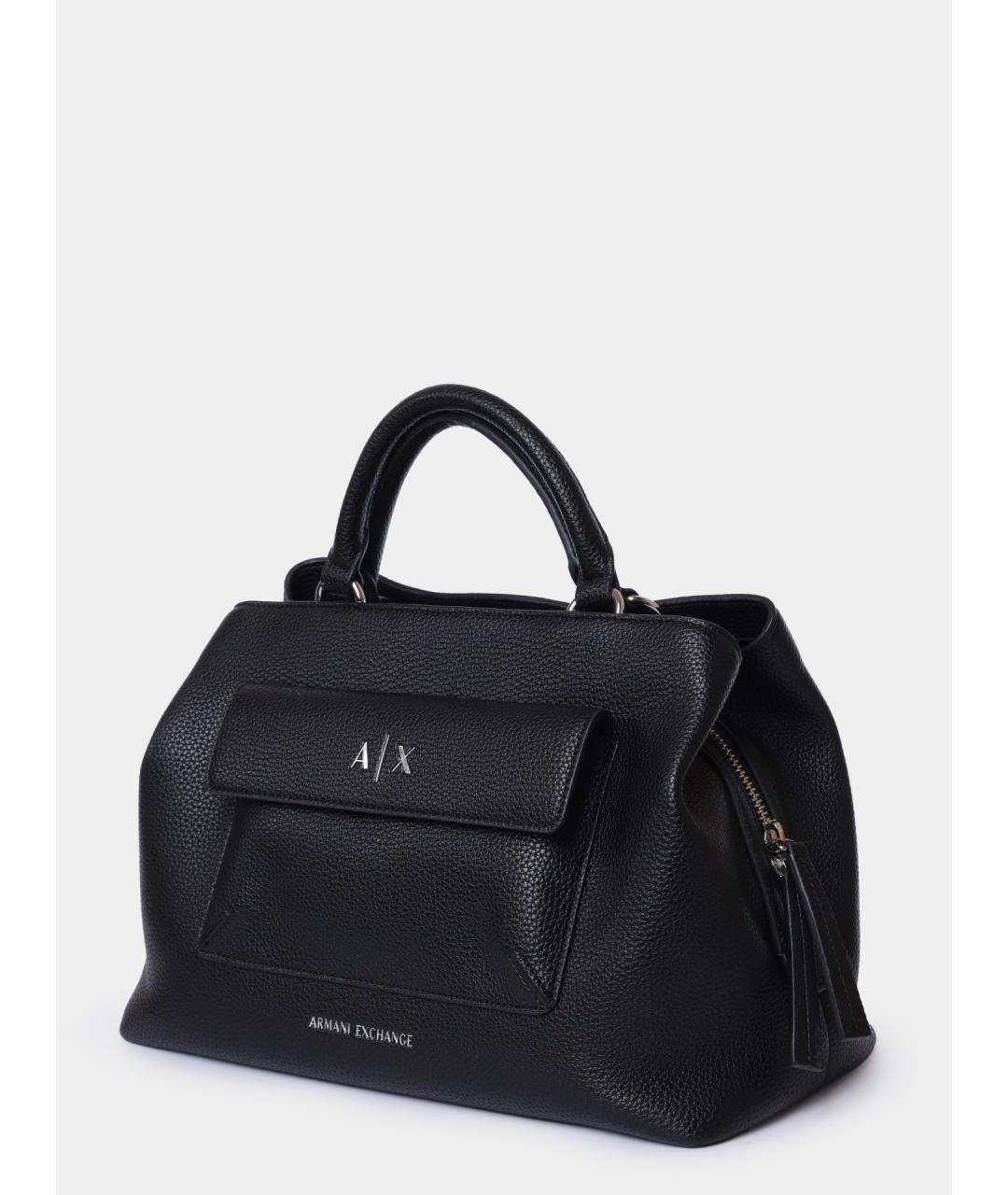 ARMANI EXCHANGE Черная сумка через плечо, фото 2