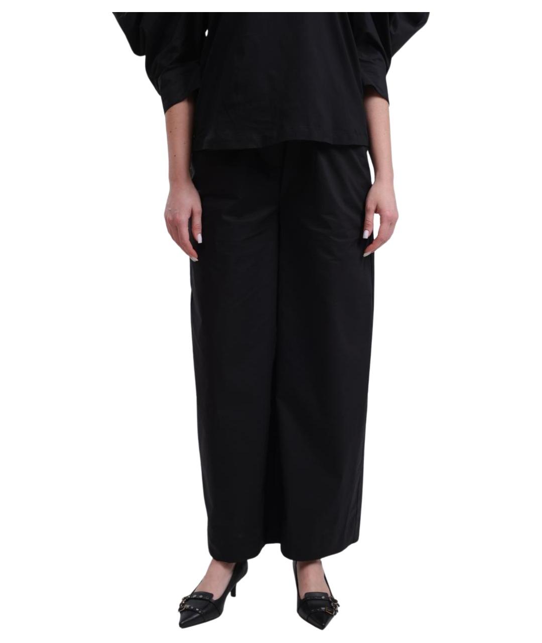 MEIMEIJ Черные прямые брюки, фото 1