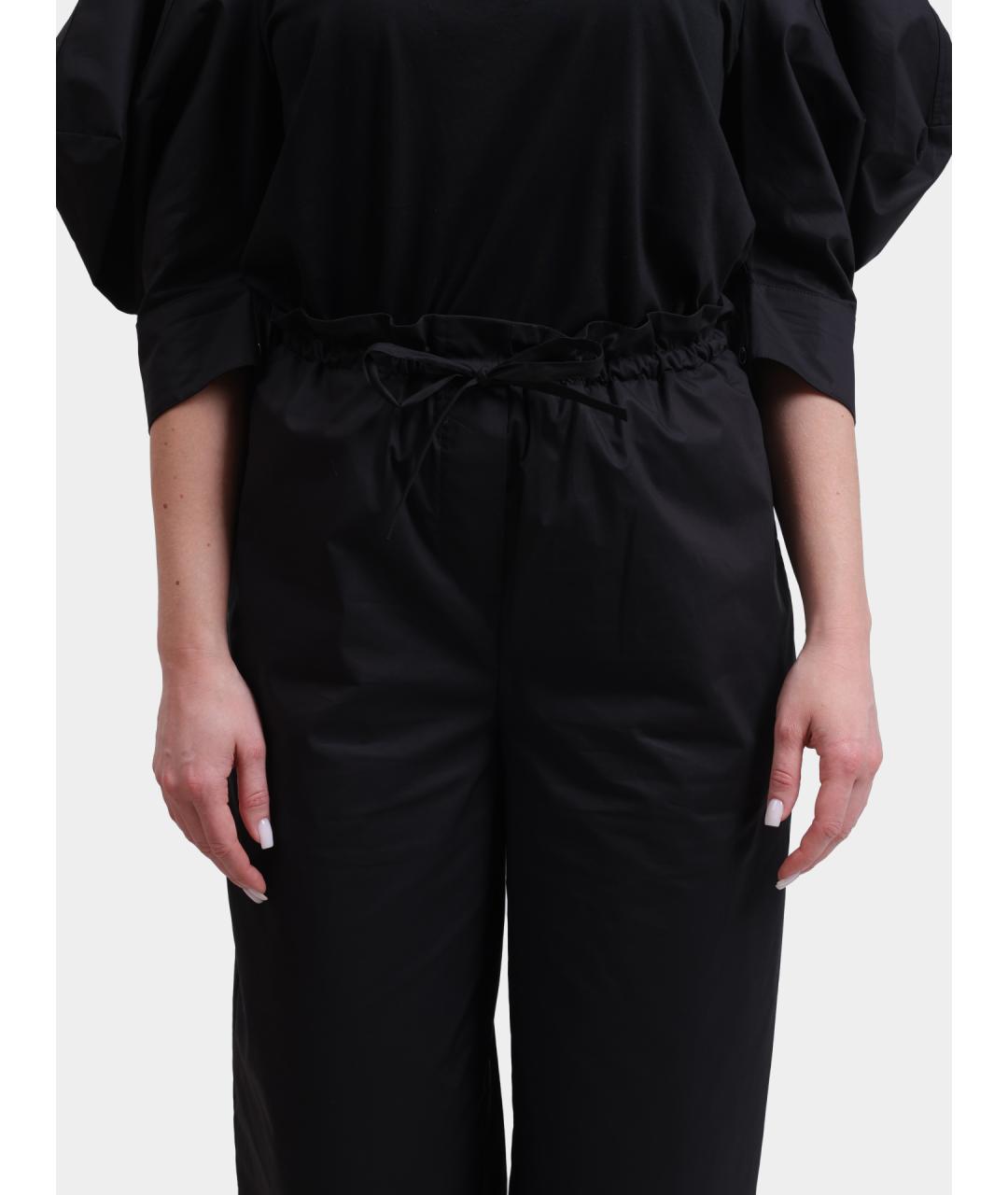 MEIMEIJ Черные прямые брюки, фото 4