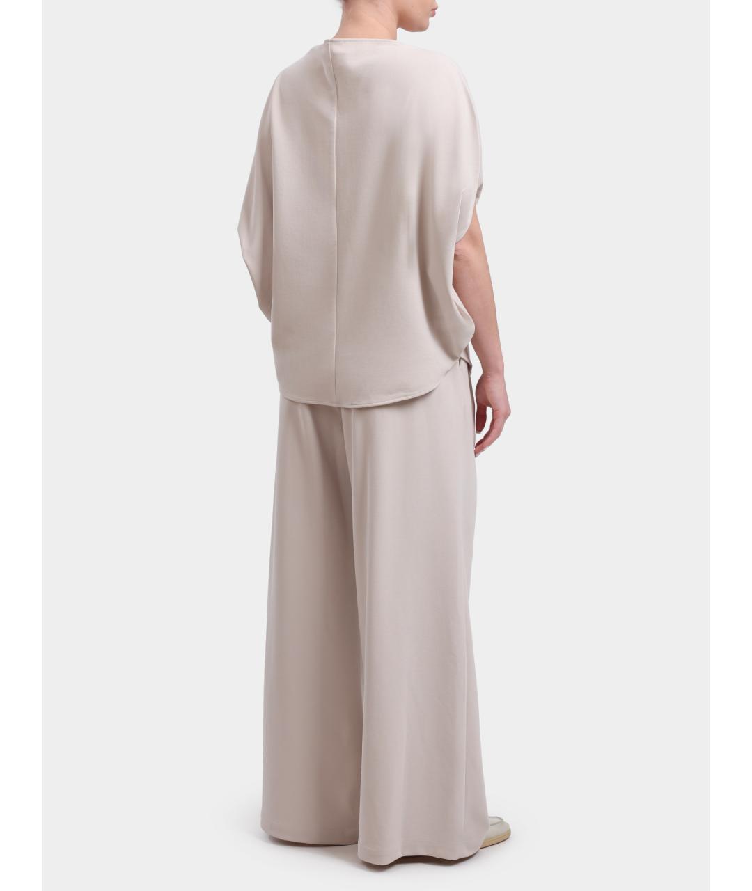 MEIMEIJ Бежевые прямые брюки, фото 5