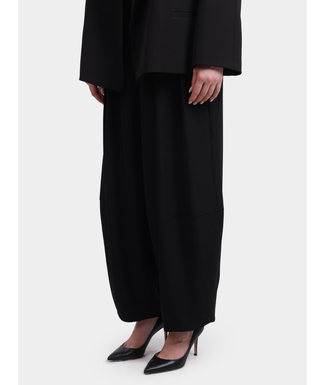 MEIMEIJ Черные прямые брюки, фото 3