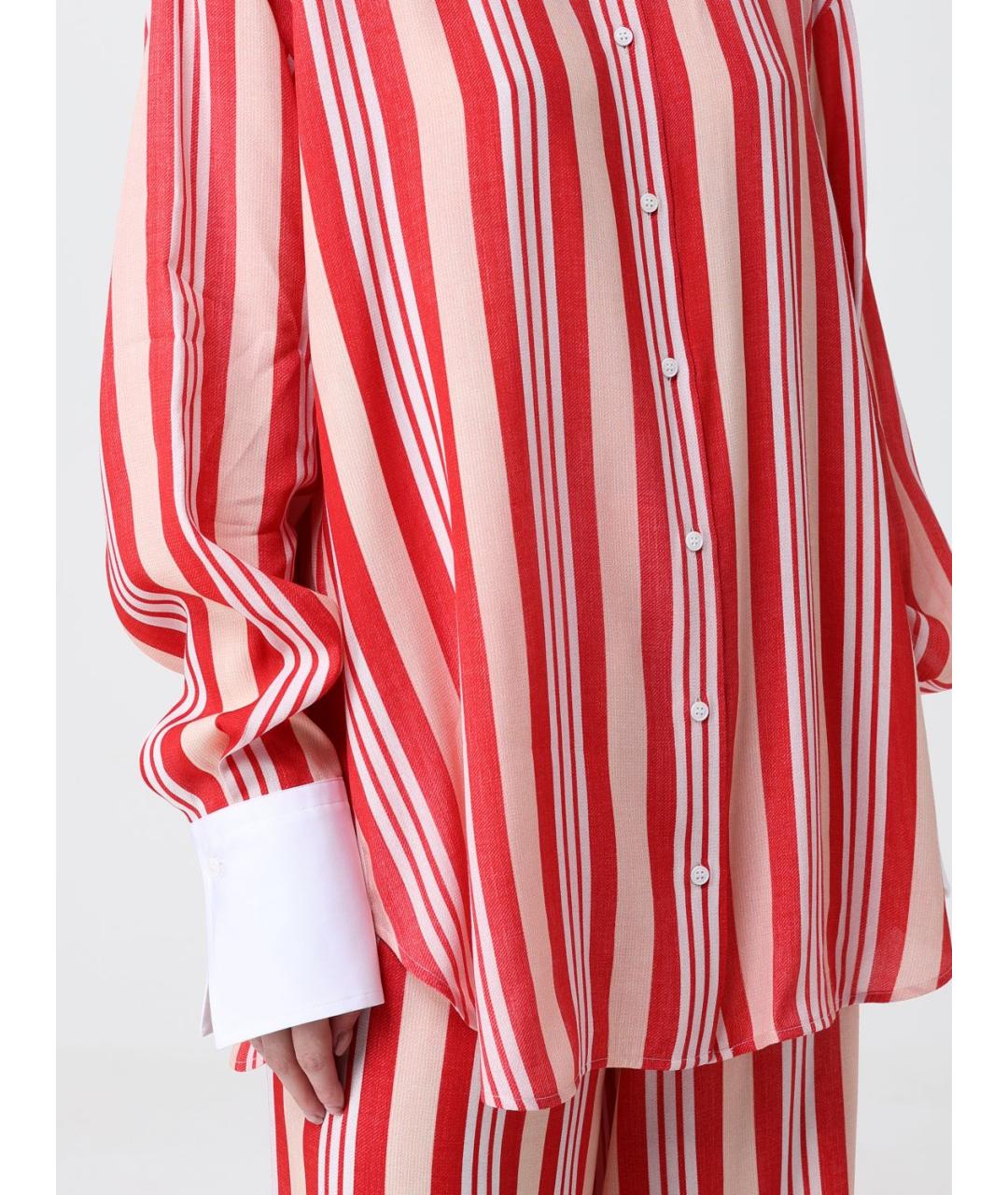 ERMANNO SCERVINO Красная вискозная рубашка, фото 4