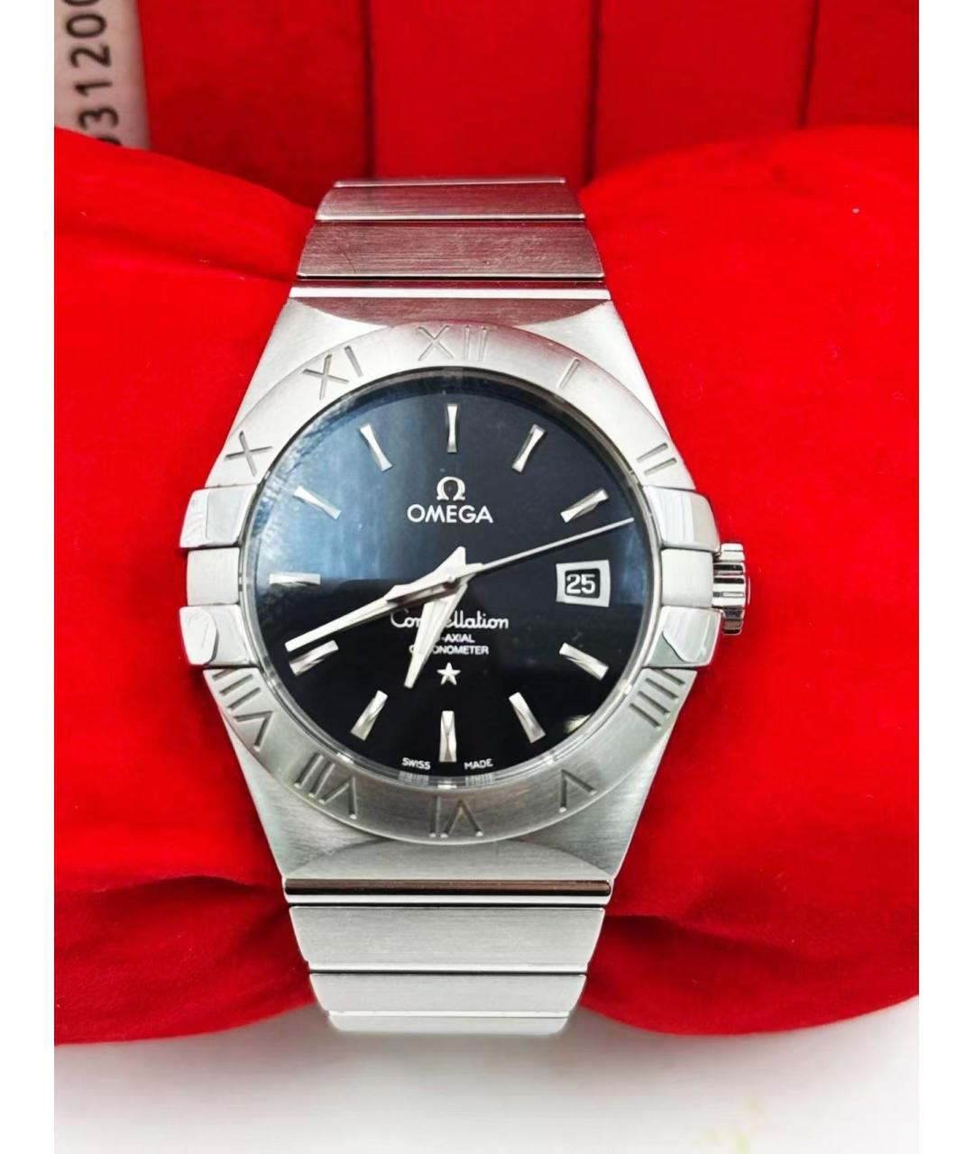 OMEGA Серебряные часы, фото 2