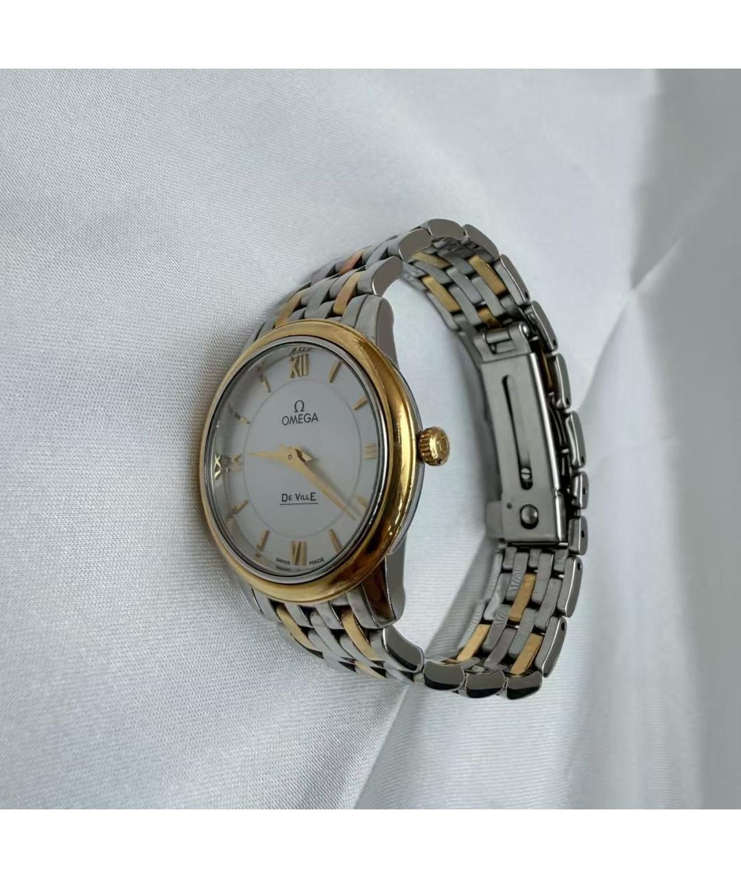 OMEGA Серебряные часы, фото 5