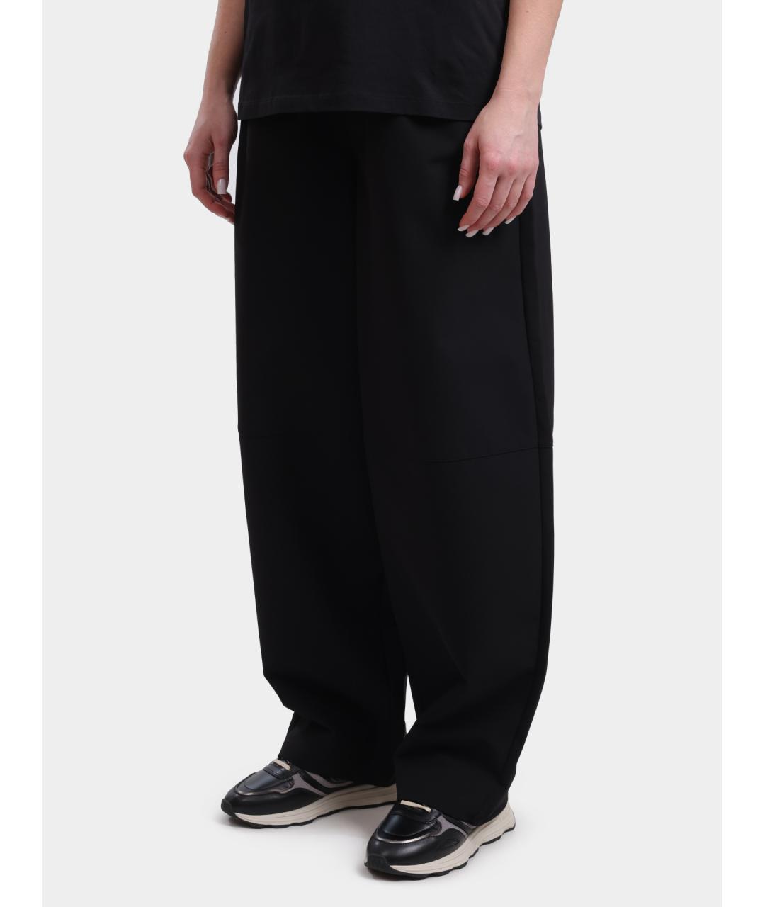 LIU JO Черные прямые брюки, фото 3