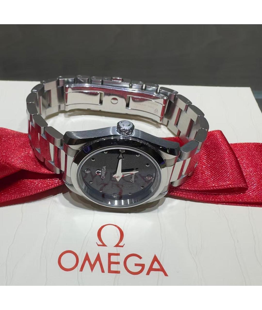 OMEGA Серебряные часы, фото 3