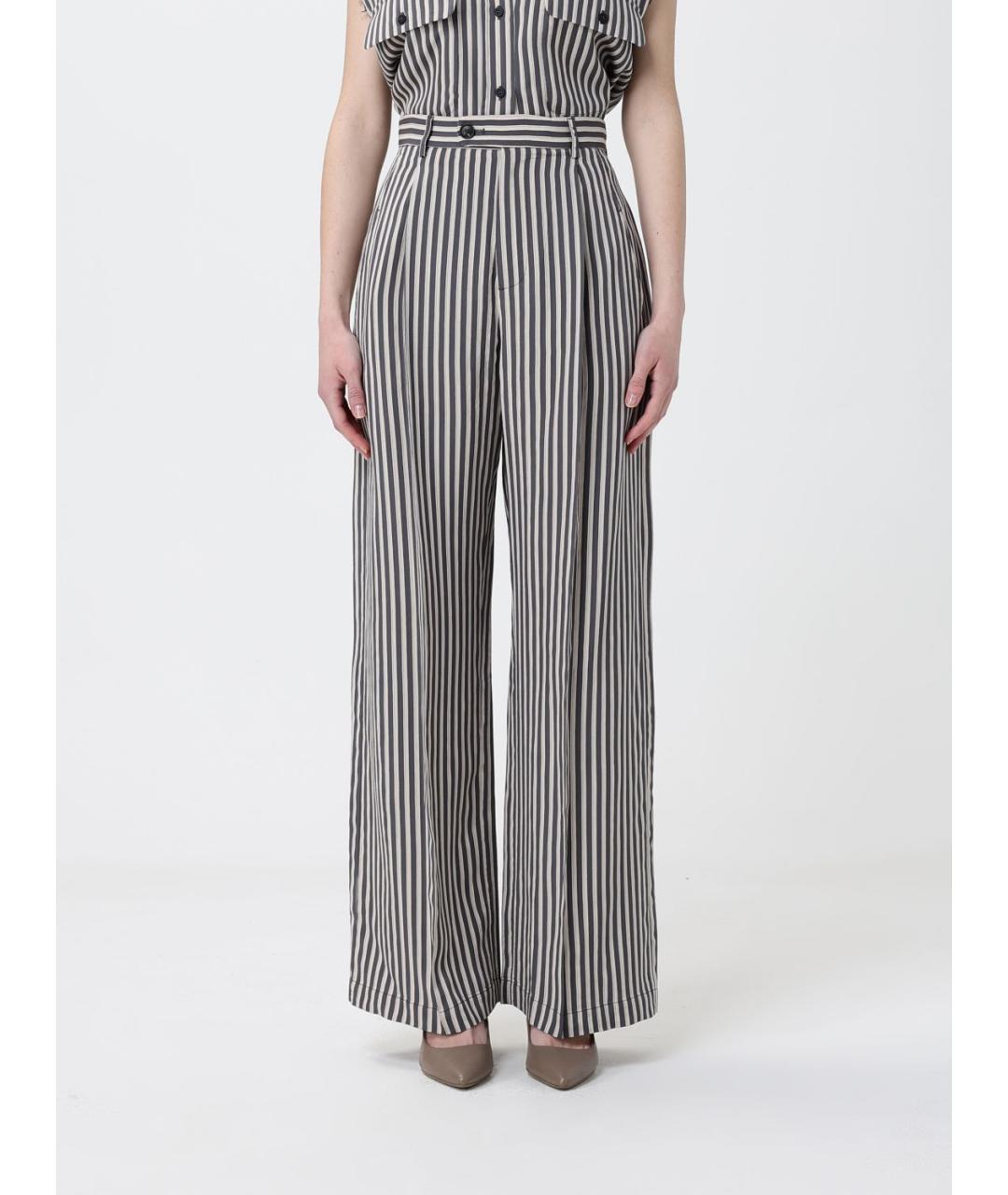 TELA Черные прямые брюки, фото 5