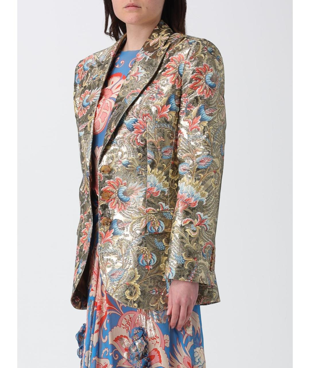 ETRO Мульти вискозный жакет/пиджак, фото 4
