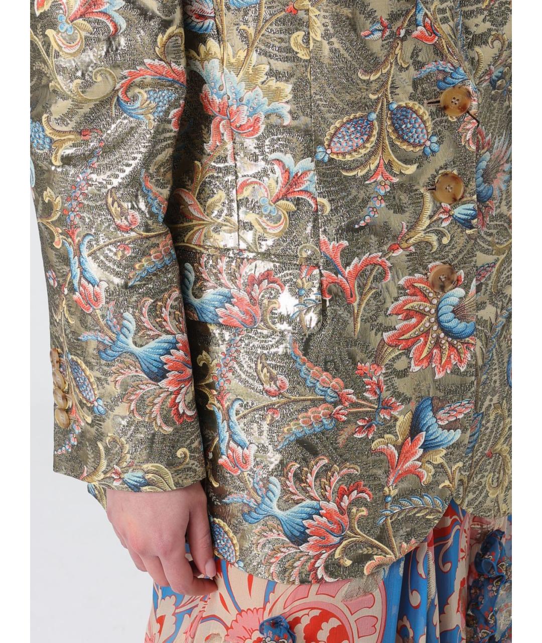 ETRO Мульти вискозный жакет/пиджак, фото 5