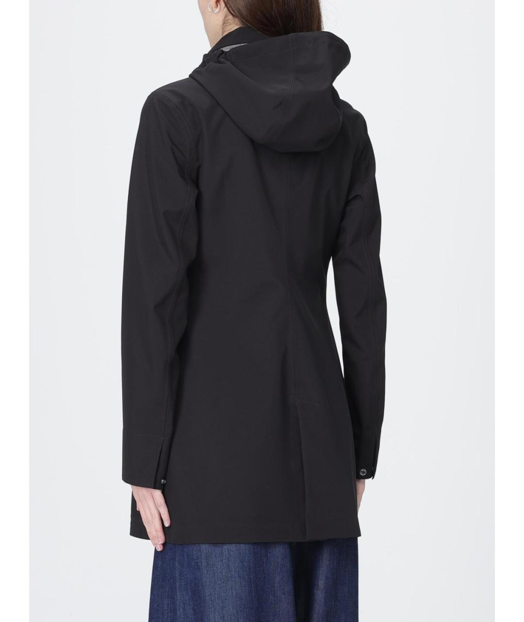 K-WAY Черный полиэстеровый тренч/плащ, фото 2