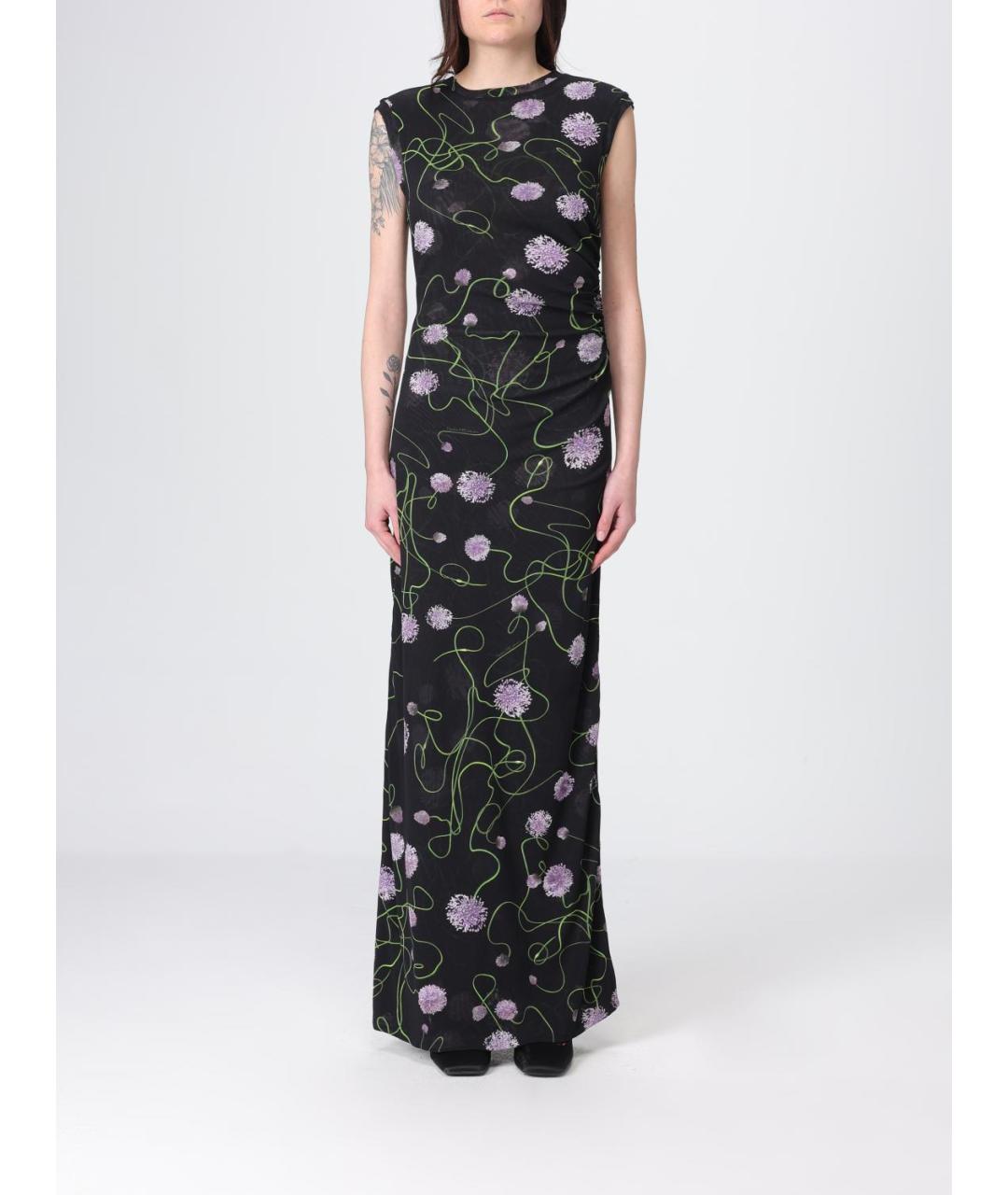 STELLA MCCARTNEY Мульти полиамидовое платье, фото 5