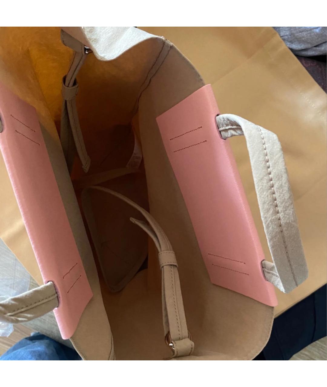 ACNE STUDIOS Бежевая сумка тоут, фото 7