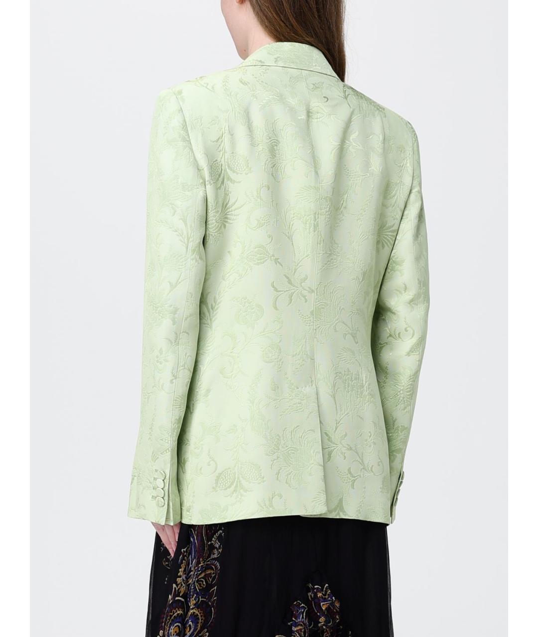 ETRO Салатовый вискозный жакет/пиджак, фото 3