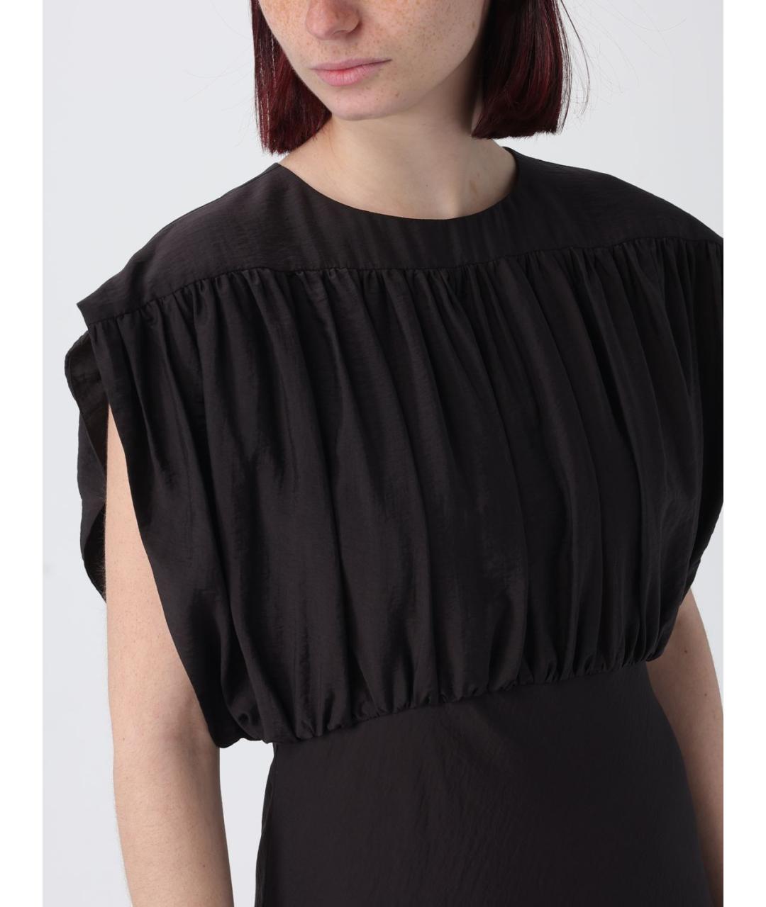 TELA Коричневое повседневное платье, фото 3