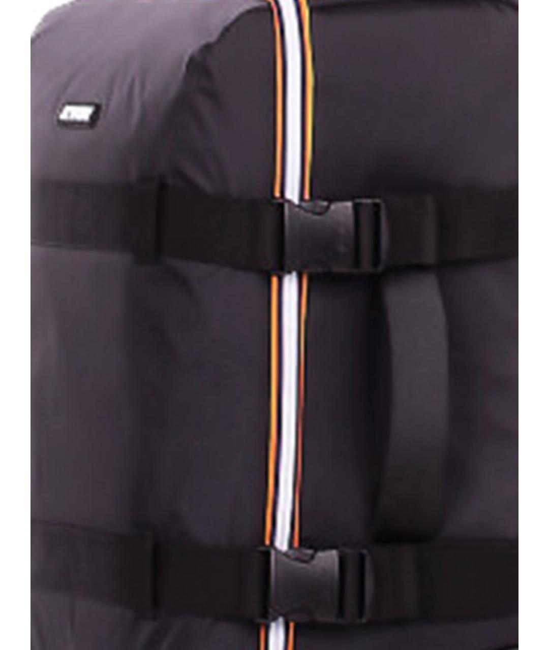 K-WAY Черный тканевый чемодан, фото 3