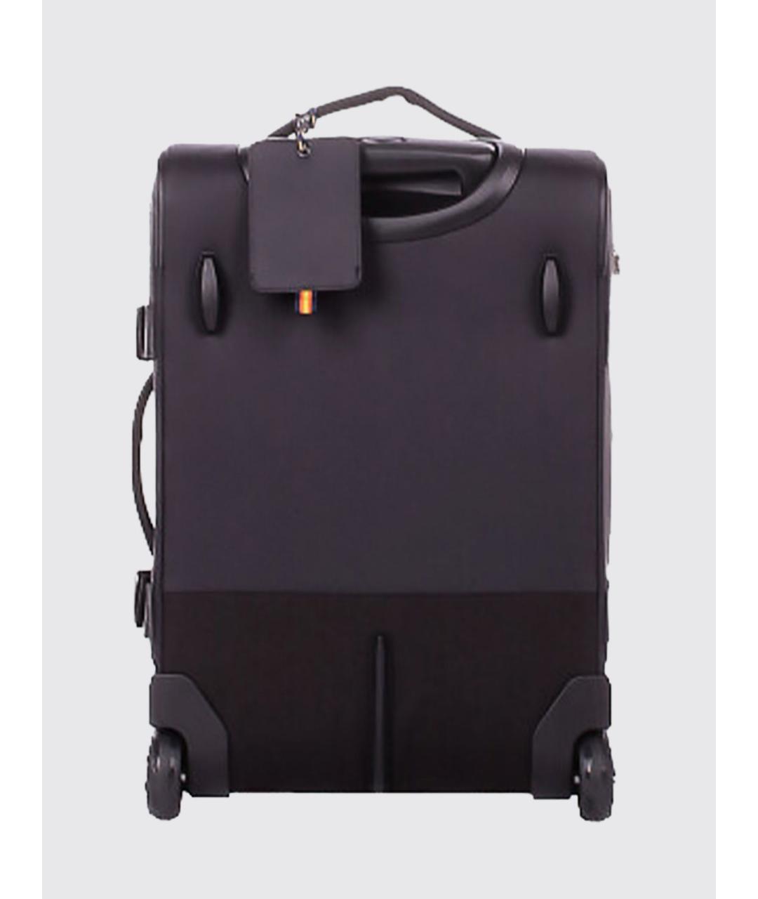 K-WAY Черный тканевый чемодан, фото 2